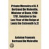 Private Memoirs of A. F. Bertrand De Moleville, Minister of State, 1790-1791, Relative to the Last Year of the Reign of Louis the Sixteenth (V.2)