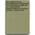 Sitzungsberichte Der Philosophisch-Philologischen Und Historischen Classe Der K.B. Akademie Der Wissenschaften Zu München, Volume 1; volume 1904