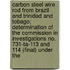 Carbon Steel Wire Rod from Brazil and Trinidad and Tobago; Determination of the Commission in Investigations No. 731-Ta-113 and 114 (Final) Under the