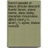 French People of Black African Descent: Frantz Fanon, Slave Name, Abou Diaby, Zacarias Moussaoui, Djibril Cissï¿½, Andrï¿½ Ayew, Blaise Matuidi