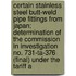Certain Stainless Steel Butt-Weld Pipe Fittings from Japan; Determination of the Commission in Investigation No. 731-Ta-376 (Final) Under the Tariff A