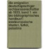 Die Emigration Deutschsprachiger Rechtswissenschaftler Ab 1933, Band 1: Ein Bio-bibliographisches Handbuch: Westeuropaische Staaten, Turkei, Palastina