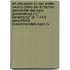 Erl Uterungen Zu Den Ersten Neun B Chern Der D Nischen Geschichte Des Saxo Grammaticus (1); " Bersetzung" (P. 1-443) Sprachliche Zusammenstellungen (V