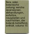 Flora, Oder, Botanische Zeitung: Welche Recensionen, Abhandlungen, Aufsätze, Neuigkeiten Und Nachrichten, Die Botanik Betreffend, Enthält, Volume 15