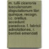 M. Tullii Ciceronis Tusculanarum Disputationum Libri Quinque, Recogn. I.C. Orellius. Accedunt Paradoxa. F. Fabricii Adnotationes, R. Bentleii Emendati