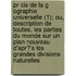 Pr Cis De La G Ographie Universelle (1); Ou, Description De Toutes, Les Parties Du Monde Sur Un Plan Nouveau D'apr?'s Les Grandes Divisions Naturelles