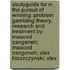Studyguide for in the Pursuit of Winning: Problem Gambling Theory, Research and Treatment by Masood Zangeneh; Masood Zangeneh; Alex Blaszczynski; Alex