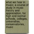 What We Hear in Music; A Course of Study in Music History and Appreciation, for High and Normal Schools, Colleges, Universities, Conservatories, Music