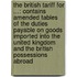 the British Tariff for ...: Contains Amended Tables of the Duties Payable on Goods Imported Into the United Kingdom and the British Possessions Abroad