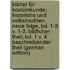 Blätter Für Kostümkunde: Historishe Und Volkstrachten. Neue Folge, Bd. 1-3 V. 1-3, Bildlicher Theil; Bd. 1 V. 4 Beschreibender Theil (German Edition)