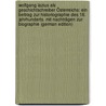 Wolfgang Lazius Als Geschichtschreiber Österreichs: Ein Beitrag Zur Historiographie Des 16. Jahrhunderts. Mit Nachträgen Zur Biographie (German Edition) by Mayr Michael