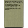 Anleitung Zur Untersuchung Der Für Die Zucker-Industrie in Betracht Kommenden Rohmaterialien, Producte, Nebenproducte Und Hülfssubstanzen (German Edition) by Frühling Robert