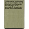 Charaktere der vornehmsten Dichter aller Nationen: nebst kritischen und historischen Abhandlungen über Gegenstände der schönen Künste und Wissenschaften. by Johann Gottfried Dyk