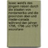 Isaac Weld's des Jüngern Reisen durch die Staaten von Nordamerika und die Provinzen Ober-und Nieder-Canada während den Jahren 1795, 1796 und 1797 microform