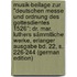 Musik-Beilage Zur "Deutschen Messe Und Ordnung Des Gottesdientes 1526": Dr. Mar. Luthers Sämmtliche Werke, Erlanger Ausgabe Bd. 22, S. 226-244 (German Edition)