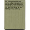 Die Naturgeschichte Des Volkes Als Grundlage Einer Deutschen Sozial-Politik: Bd. Wanderbuch, Als Zweiter Teil Zu "Land Und Leute." 4. Aufl. 1903 (German Edition) by Heinrich Riehl Wilhelm