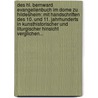 Des Hl. Bernward Evangelienbuch Im Dome Zu Hildesheim: Mit Handschriften Des 10. Und 11. Jahrhunderts In Kunsthistorischer Und Liturgischer Hinsicht Verglichen... door StepháN. Beissel