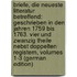 Briefe, Die Neueste Litteratur Betreffend: Geschrieben in Den Jahren 1759 Bis 1763. Vier Und Zwanzig Theile Nebst Doppelten Registern, Volumes 1-3 (German Edition)
