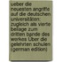 Ueber Die Neuesten Angriffe Auf Die Deutschen Universitäten: Zugleich Als Vierte Beilage Zum Dritten Bande Des Werkes Über Die Gelehrten Schulen (German Edition)