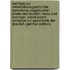 Beiträge Zur Reformationsgeschichte: Sammlung Ungedruckter Briefe Des Reuchlin, Beza Und Bullinger, Nebst Einem Anhange Zur Geschichte Der Jesuiten (German Edition)