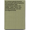 Dr. Johann Georg Krünitz's ökonomisch-technologische Encyklopädie oder allgemeines System der Staats-, Stadt-, Haus- und Landwirthschaft, und der Kunstgeschichte. door Johann Georg Krünitz