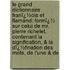 Le Grand Dictionnaire Franï¿½Ois Et Flamand: Formï¿½ Sur Celui De Mr. Pierre Richelet. Contenant La Signification, & La Dï¿½Fination Des Mots, De L'Une & De