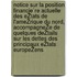 Notice sur la position financie`re actuelle des eŽtats de l'AmeŽrique du Nord, accompagneŽe de quelques deŽtails sur les dettes des principaux eŽtats europeŽens