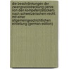 Die Beschränkungen Der Zwangsvollstreckung (Lehre Von Den Kompetenzstücken) Nach Schweizerischem Recht: Mit Einer Allgemeingeschichtlichen Einleitung (German Edition) door Meier Eugen