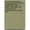 D. Johann Georg Krünitz ökonomisch-technologische Encyklopädie, oder allgemeines System der Staats-, Stadt-, Haus- und Landwirthschaft, Hundertachtundvierzigster Theil door Johann Georg Krünitz