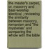 The Master's Carpet, Or, Masonry and Baal-Worship Identical ; Reviewing the Similarity Between Masonry, Romanism and "The Mysteries" and Comparing the Whole with the Bible