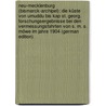 Neu-Mecklenburg (Bismarck-Archipel): Die Küste Von Umuddu Bis Kap St. Georg. Forschungsergebnisse Bei Den Vermessungsfahrten Von S. M. S. Möwe Im Jahre 1904 (German Edition) door Stephan Emil