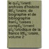 Le Quï¿½Rard: Archives D'Histoire Littï¿½Raire, De Biographie Et De Bibliographie Franï¿½Aises : Complï¿½Ment Pï¿½Riodique De La France Littï¿½Raire, Volume 2