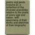 Poetry And Poets (Volume 2); A Collection Of The Choicest Anecdotes Relative To The Poets Of Every Age And Nation. With Specimens Of Their Works And Sketches Of Their Biography