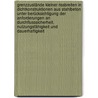 Grenzzustände kleiner Rissbreiten in Dichtkonstruktionen aus Stahlbeton unter Berücksichtigung der Anforderungen an Durchflusssicherheit, Nutzungsfähigkeit und Dauerhaftigkeit by Manfred Curbach