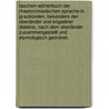 Taschen-Wörterbuch der rhaetoromanischen Sprache in Graubünden, besonders der Oberländer und Engadiner Dialekte, nach dem Oberländer zusammengestellt und etymologisch geordnet. door Otto Carisch