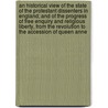 An Historical View Of The State Of The Protestant Dissenters In England; And Of The Progress Of Free Enquiry And Religious Liberty, From The Revolution To The Accession Of Queen Anne door Joshua Toulmin