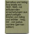 Berzelius Und Liebig: Ihre Briefe Von 1831-1845. Mit Erläuternden Einschaltungen Aus Gleichzeitigen Briefen Von Liebig Und Wöhler . Hrsg. Mit . Von Justus Carrière (German Edition)