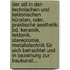 Der Stil In Den Technischen Und Tektonischen Künsten, Oder, Praktische Aesthetik: Bd. Keramik, Tektonik, Stereotomie, Metallotechnik Für Sich Betrachtet Und In Beziehung Zur Baukunst...