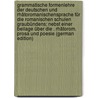 Grammatische Formenlehre der deutschen und rhätoromanischenSprache für die romanischen Schulen Graubündens; nebst einer Beilage über die . rhätorom. Prosa und Poesie (German Edition) door Carisch Otto