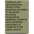 Traditions and reminiscences, chiefly of the American Revolution in the South: including biographical sketches, incidents and anecdotes ... particularly of residents in the Upper Country.