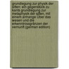 Grundlegung Zur Physik Der Sitten: Ein Gegenstück Zu Kants Grundlegung Zur Metaphysik Der Sitten, Mit Einem Anhange Über Das Wesen Und Die Erkenntnissgränzen Der Vernunft (German Edition) door Eduard Beneke Friedrich