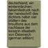 Deutschland, ein Wintermärchen: Faksimiledruck nach der Handschrift des Dichters nebst vier Blättern des Brouillons aus dem Nachlasse der Kaiserin Elisabeth von Österreich (German Edition)