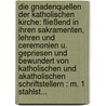 Die Gnadenquellen Der Katholischen Kirche: Fließend In Ihren Sakramenten, Lehren Und Ceremonien U. Gepriesen Und Bewundert Von Katholischen Und Akatholischen Schriftstellern : M. 1 Stahlst... door Karl M. Dammer