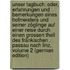 Unser Tagbuch: Oder, Erfahrungen Und Bemerkungen Eines Hofmeisters Und Seiner Zöglinge Auf Einer Reise Durch Einen Grossen Theil Des Fränkischen . Passau Nach Linz, Volume 2 (German Edition)
