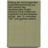 Katalog Der Hervorragenden Kupferstichsammlung Aus Dem Besitze Des Staatskanzlers Fürsten Clemens Lothar Metternich: Englische Und Französische Schule . Den 13. November 1907 Und (German Edition) by Wenzel Lothar Metternich Clemens