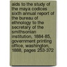 Aids to the Study of the Maya Codices Sixth Annual Report of the Bureau of Ethnology to the Secretary of the Smithsonian Institution, 1884-85, Government Printing Office, Washington, 1888, pages 253-372 door Cyrus Thomas