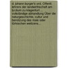 D. Johann Burger's Ord. Öffentl. Lehrers Der Landwirthschaft Am Lycäum Zu Klagenfurt ... Vollständige Abhandlung Über Die Naturgeschichte, Cultur Und Benützung Des Mais Oder Türkischen Weitzens... by Johann Burger