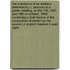 The Substance of an Address delivered by C. Pearson at a public meeting, on the 11th, 12th, and 18th of October, 1843 Containing a brief history of the Corporation of London as the asylum of English freedom in past ages.