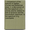 I. Comparison Of The Spectra Of Rigelian, Crucian And Alnitamian Stars. Ii. A Discussion Of The Line Spectrum Of A Orionis And Its Relation To That Of Arcturus And The Fraunhoferic Spectrum. Iii. The Spectrum Of G Cassiopeia door Frank E. Baxandall