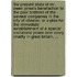The present state of Mr. Owen Jones's benefaction to the poor brethren of the several companies in the city of Chester, or a plea for the immediate establishment of a special visitatorial power over every charity in Great Britain, ...